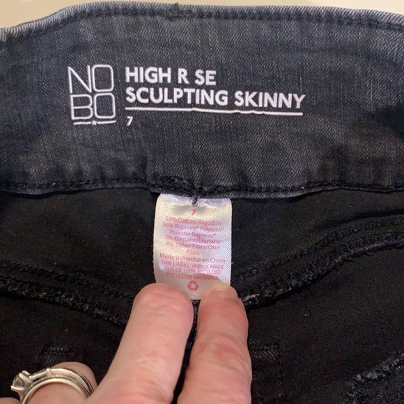 NOBO High Rise Sculpting Skinny Jean - Picture 3 of 8